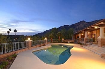 Catalina Foothills Home For Sale in Finisterra North Tucson with Panoramic Mountain Views and Pool